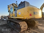 Back of used Excavator